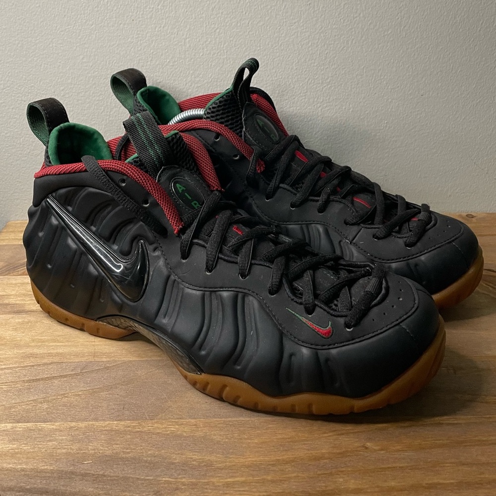 Nike Air Foamposits Pro Gucci 624041-044 Black/Red/Green Men’s Size:11